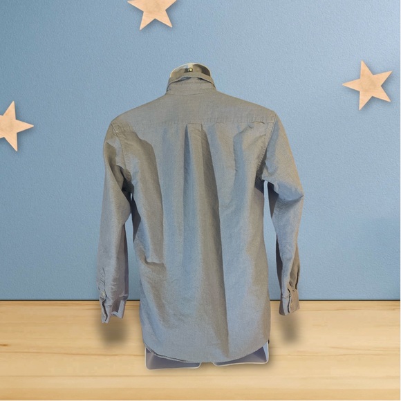 Boys Ralph Lauren button down collared blue shirt size 18 - Picture 4 of 4
